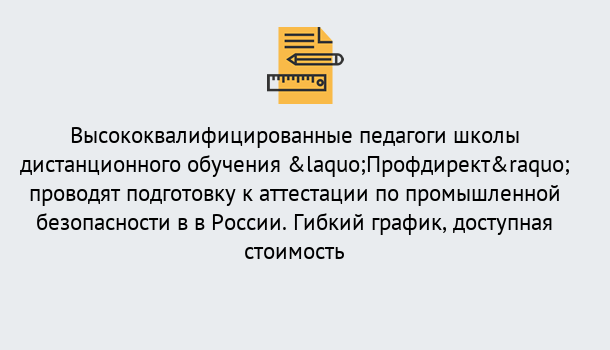 Почему нужно обратиться к нам? Рузаевка Подготовка к аттестации по промышленной безопасности в центре онлайн обучения «Профдирект»